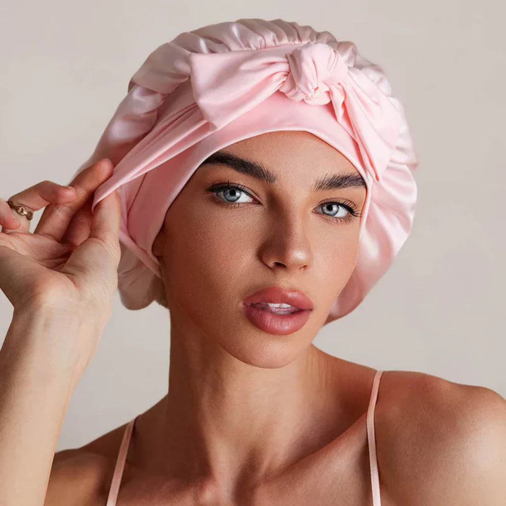 Bonnet en soie